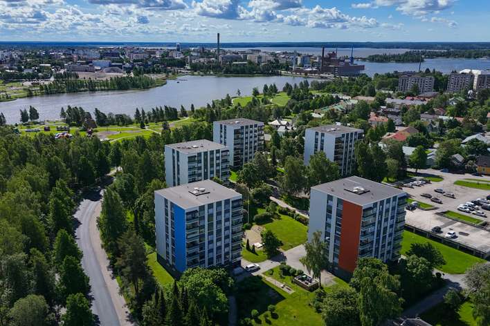 Kerrostalo, 3h+k, 74 m², Palosaari, Vaasa