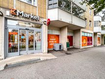 K-Market Vallikallio on n. 110m päässä
