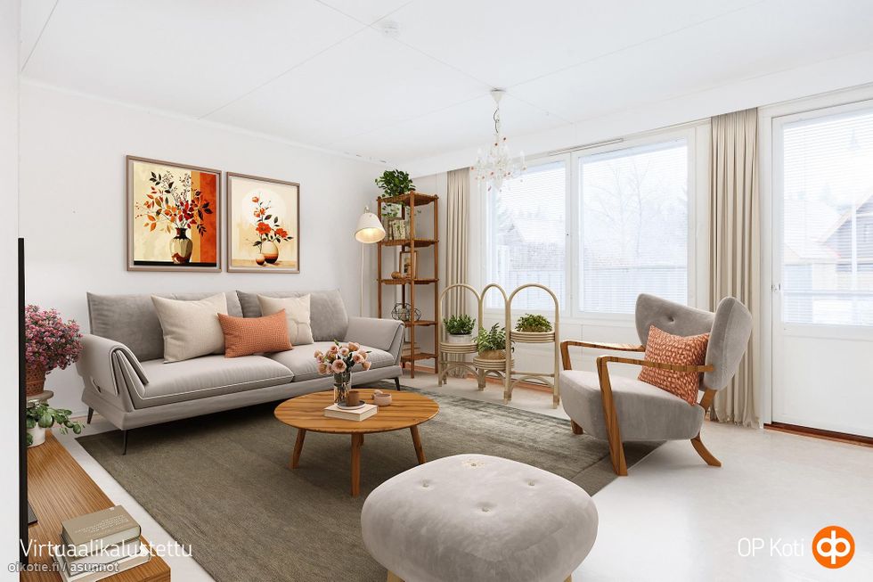 Virtuaalistailattu kuva