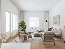 Virtuaalisesti sisustettu