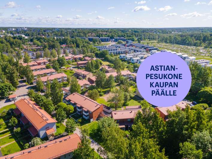 Rivitalo, 3H+K, 72 m², Mellunkylä, Helsinki
