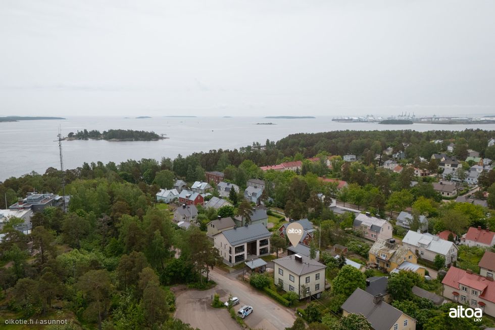 Idyllinen Katariinan kaupunginosa oli aiemmin nimeltään Puistola, joka kuvaa aluetta hyvin.