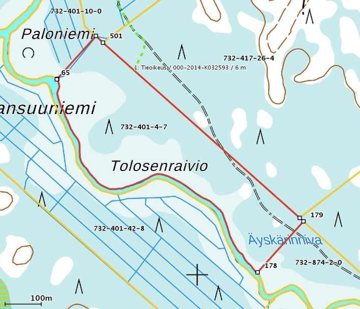 Tontti, 15,67 ha, Salla - Näkymä 2