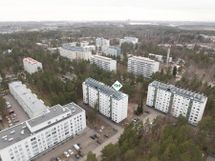 Ilmakuva Tuulimyllyntie 3:n lähialueesta