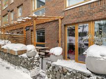 Oma piha-alue ja terassi