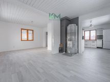 Olohuone ja keittiö