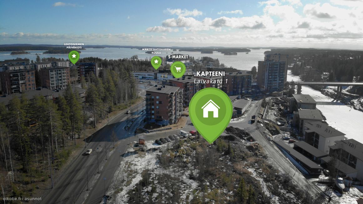 85 5 M Laivakatu 1 F 11 70840 Kuopio Kerrostalo 4h Myynnissa Oikotie 15576827