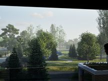 Julkisivu ja ulkonäkö muovautuvat suunnittelijan sekä rakennushankkeeseen ryhtyvän toimesta.