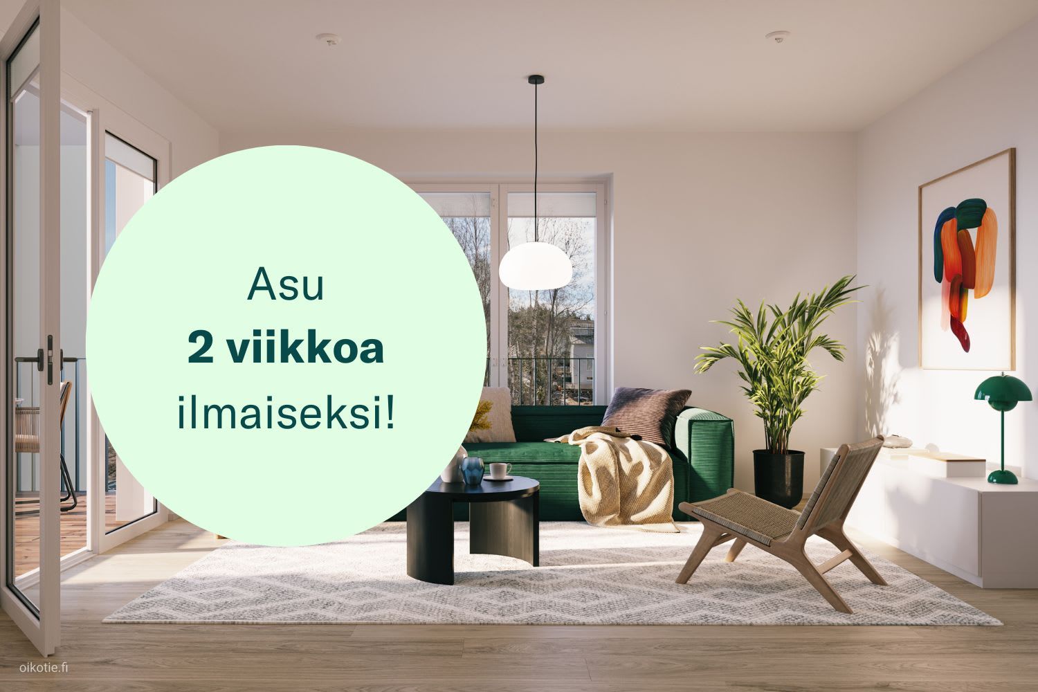Kerrostalo, 1h+kt+p, 28 m², Nöykkiö