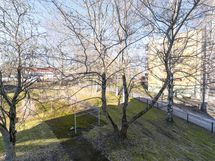 Näkymät lasitetulta parvekkeelta