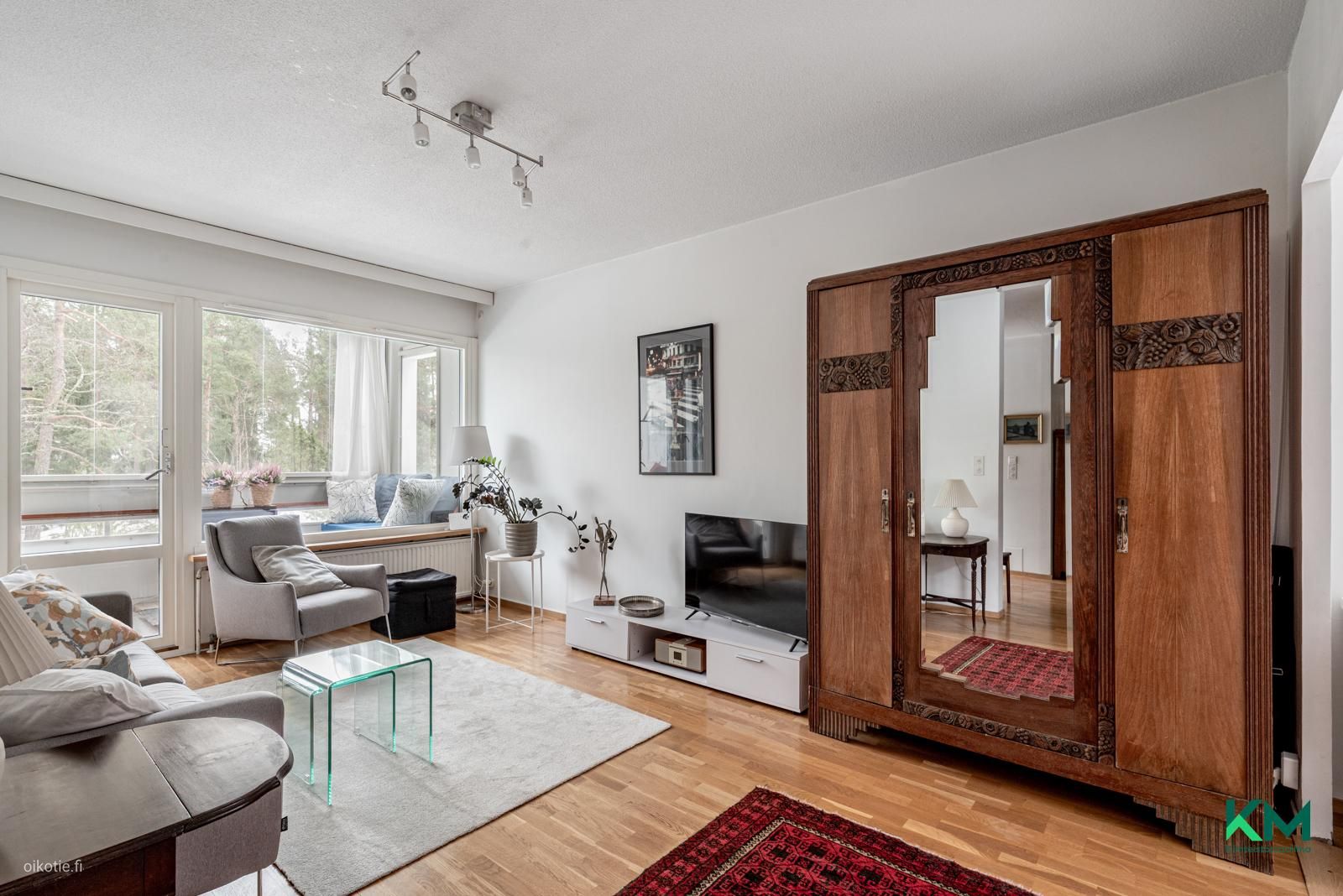Kerrostalo, 3h, avok, kph, erill.wc, vh, las.parveke, 78,5 m², Lehtisaari - Näkymä 4