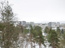 Näkymä makuuhuoneiden ikkunoista