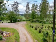 Yläpihan marjapensaita
