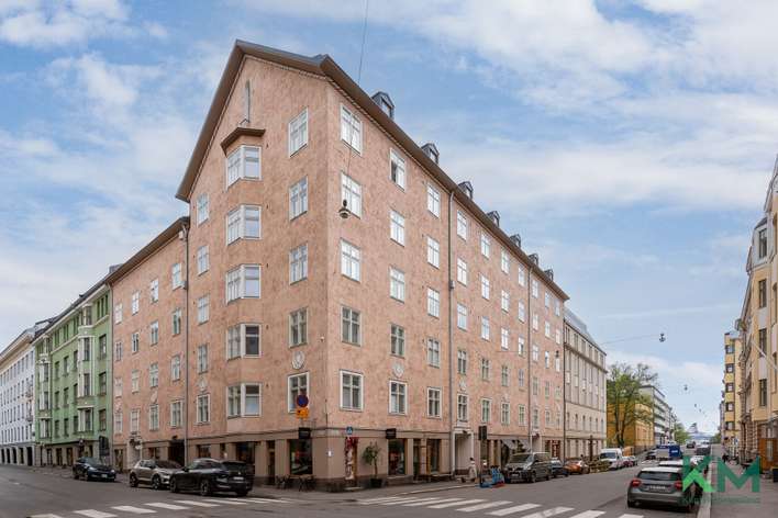 Kerrostalo, 2h, k, wc, kph, 78,7 m², Kruununhaka, Helsinki