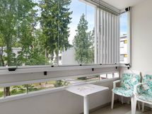 parvekkeen näkymää