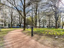 Harjutori on muutama minuutti asunnolta.