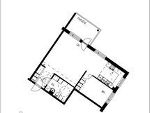 Huoneiston pohjakuva