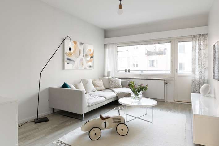 Kerrostalo, 3h,k,kph,s,erill.wc,vh,lasit,parv, 74 m², Kruununhaka