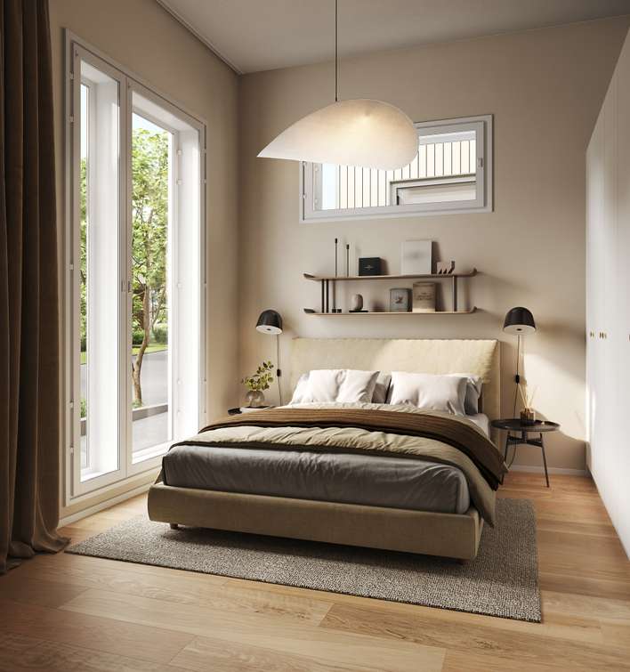 Paritalo, 2h+kt+s+terassi+piha, 44,5/48,0 m², Kannisto - Näkymä 3