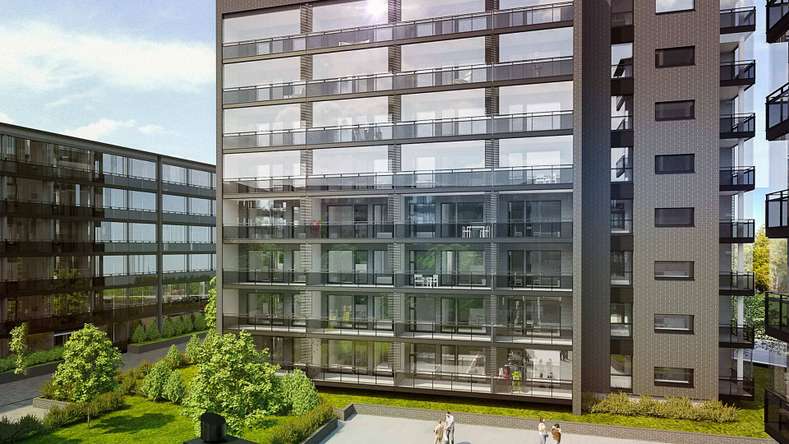 Kerrostalo, 1h + avok + p, 28,5 m², Nummi, Turku