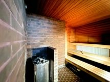 Taloyhtiössä on myös sauna