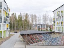 Näkymä parvekkeelta.