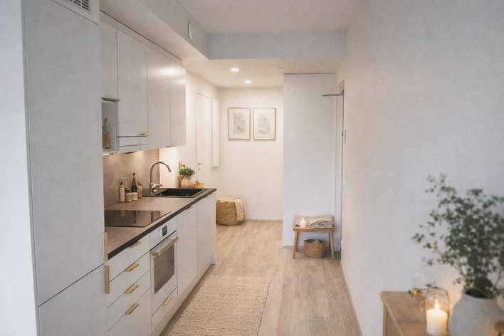 Kerrostalo, 2h + avok + vh + p, 43 m², Klemettilä – pohled 3