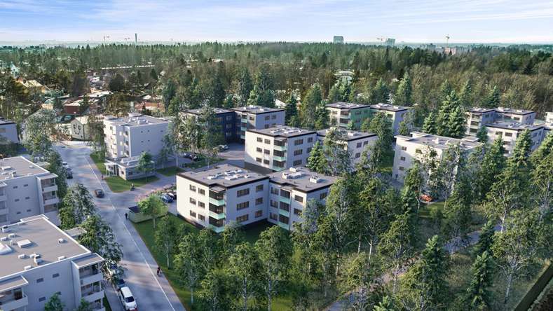 Kerrostalo, 2h+kt, 40 m², Pitäjänmäki, Helsinki