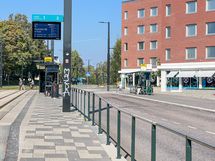 Alueella on loistavat kulkuyhteydet