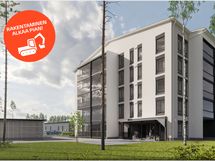 Viitteellinen kuva asunnosta B12 (66,5m2). Saattaa sisältää lisämateriaaleja.