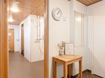 Taloyhtiön saunaosastoa