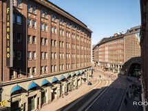 Näkymä olohuoneen ikkunasta.