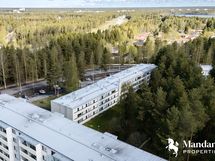 Ilmakuvaa Kaijonharju/Linnanmaalle päin jossa mm. Yliopisto.
