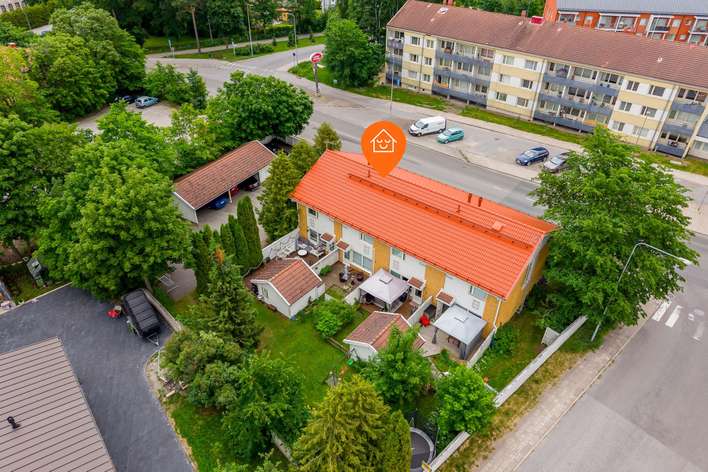 Rivitalo, 3h+k+kph+s+2wc+varasto (Yj. 3h+k+s), 79 m², Kärsämäki - Widok 3