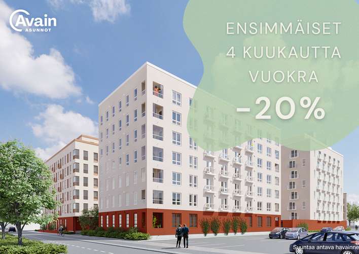 Kerrostalo, 4h+kt, 81 m², Kirstinpuisto, Turku