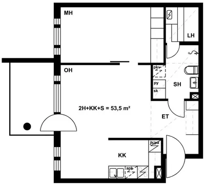 Apartment in Hyvinkää - View 2