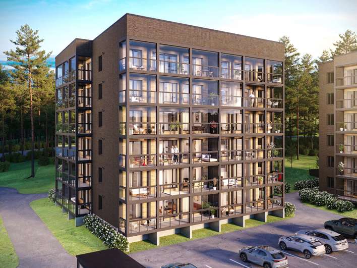 Kerrostalo, 2h+kt+lasitettu parveke, 37 m², 3 kaupunginosa, Rovaniemi