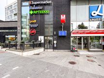 Kauppakeskus Lauttis on n. 500m. päässä