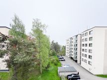 Parvekkeelta näkymät kaakkoon