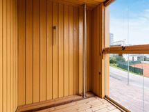 Valokuva asunnon C 52 parvekkeelta