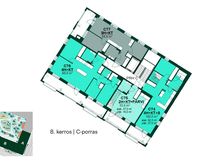 Helsingin Renata - 8. kerroksen kerrospohja (C-porras)