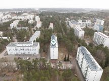 Ilmakuva Tuulimyllyntie 3:n lähialueesta