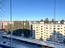 Näkymät parvekkeelta.