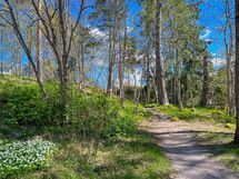 Alueella upeat ulkoilumahdollisuudet.