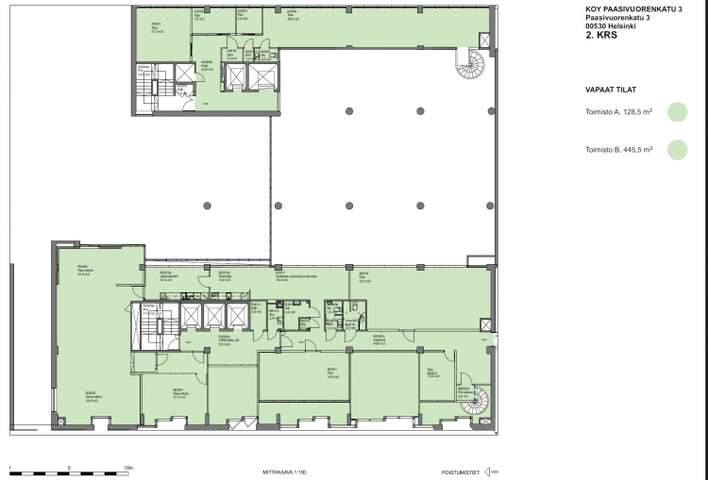 Liiketila, 370 m², Hakaniemi – pohled 2