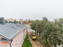 Maisema ruokailutilasta