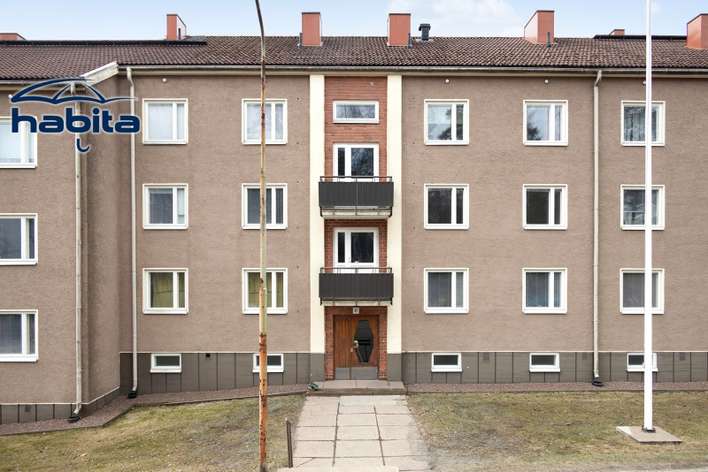 Kerrostalo, Näppärä kaksio koti, 52 m², Kotkansaari, Kotka