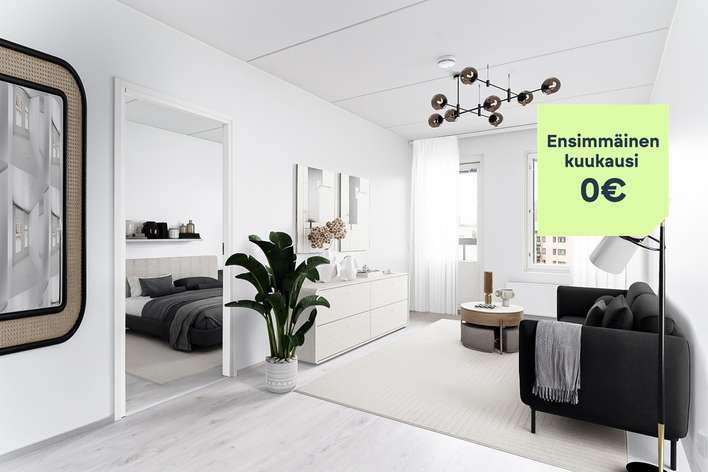 Kerrostalo, 2h+kt, 44,5 m², Sepänkylä, Espoo