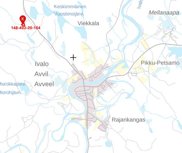 Tontti, 1,80 ha, Inari, Inari