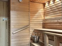 Taloyhtiön uusittu sauna